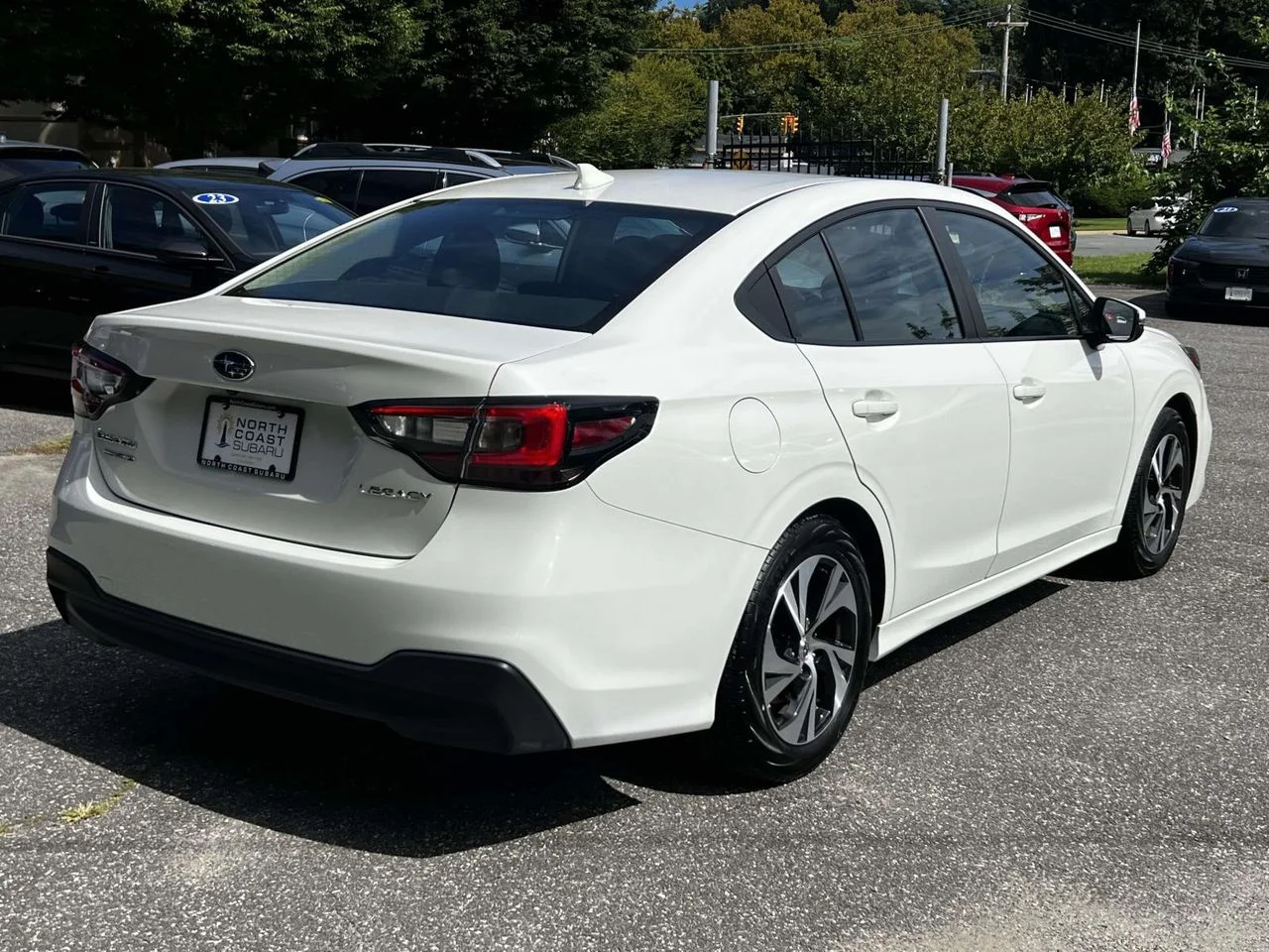 Used 2025 Crystal White Pearl Subaru Premium image 6
