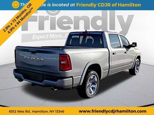 New 2026 Billet Silver Metallic Clear-Coat Exterior Paint RAM Big Horn/Lone Star image 5