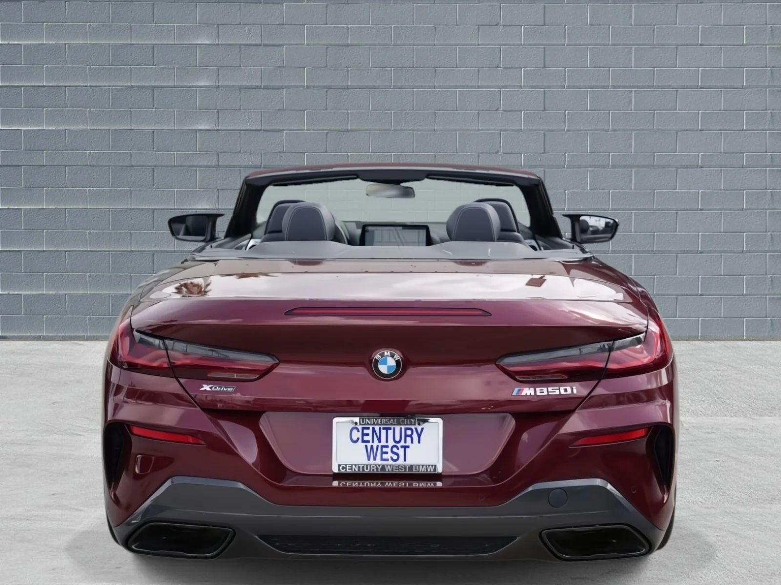 Used 2025 Aventurin Red Metallic BMW M850i xDrive Convertible image 5