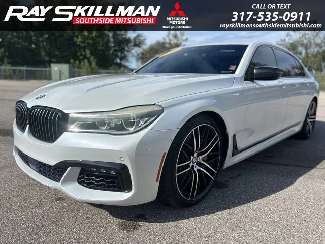 Used 2016 White BMW 750i xDrive image 1