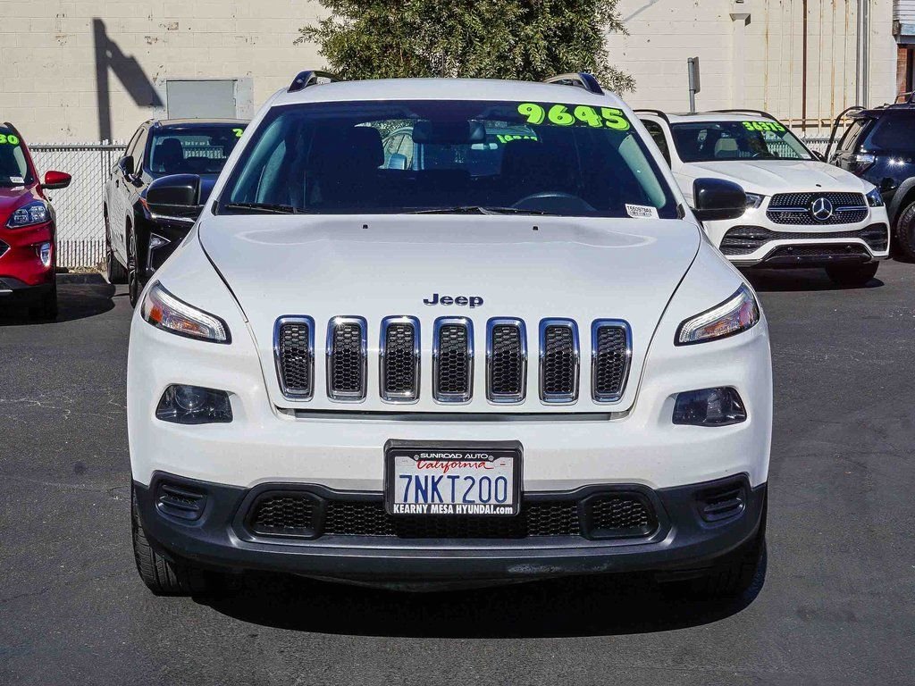 Used 2015 Jeep Cherokee Sport with VIN 1C4PJLAB2FW762278 for sale in San Diego, CA