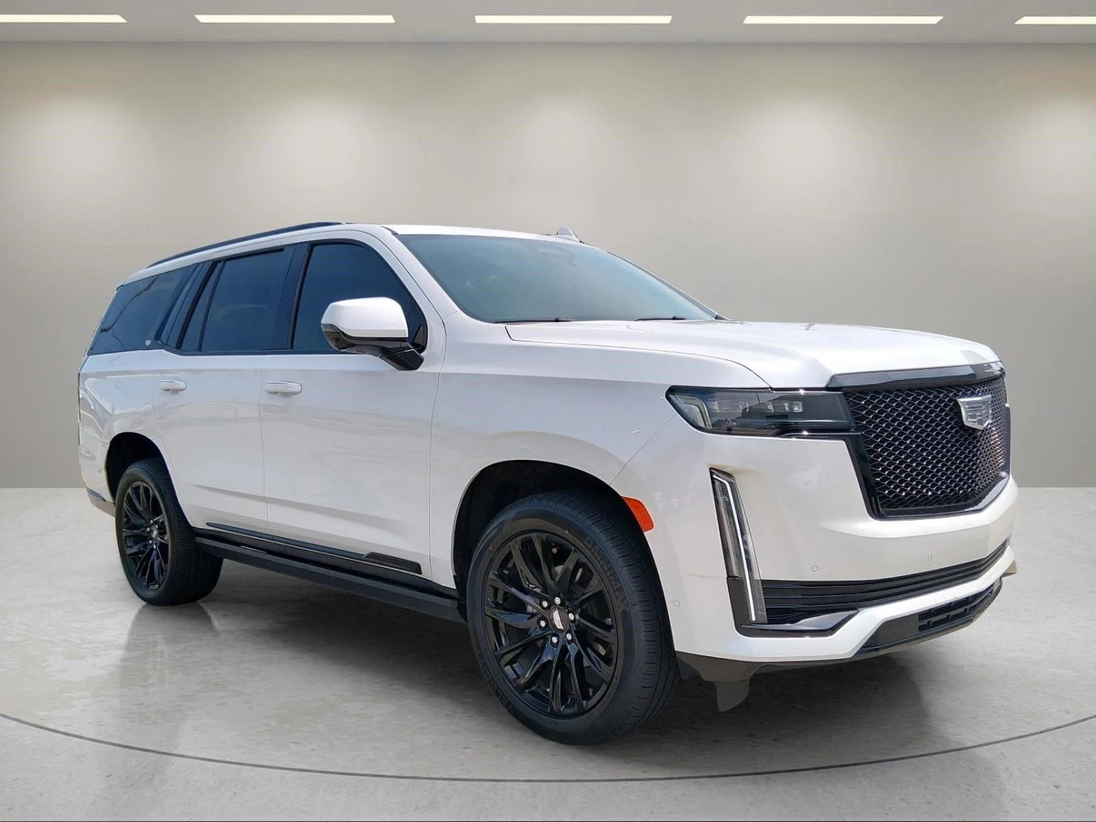 Used 2023 Crystal White Tricoat Cadillac 4WD Sport Platinum image 3