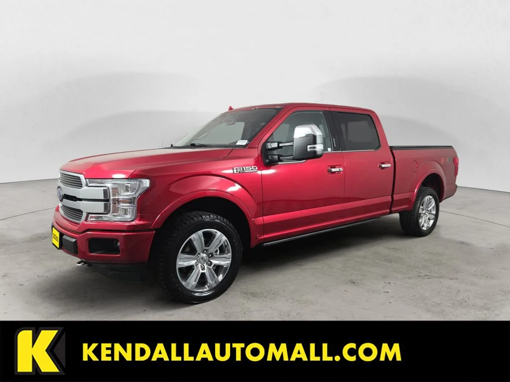 Used 2020 Red Ford Platinum image 1