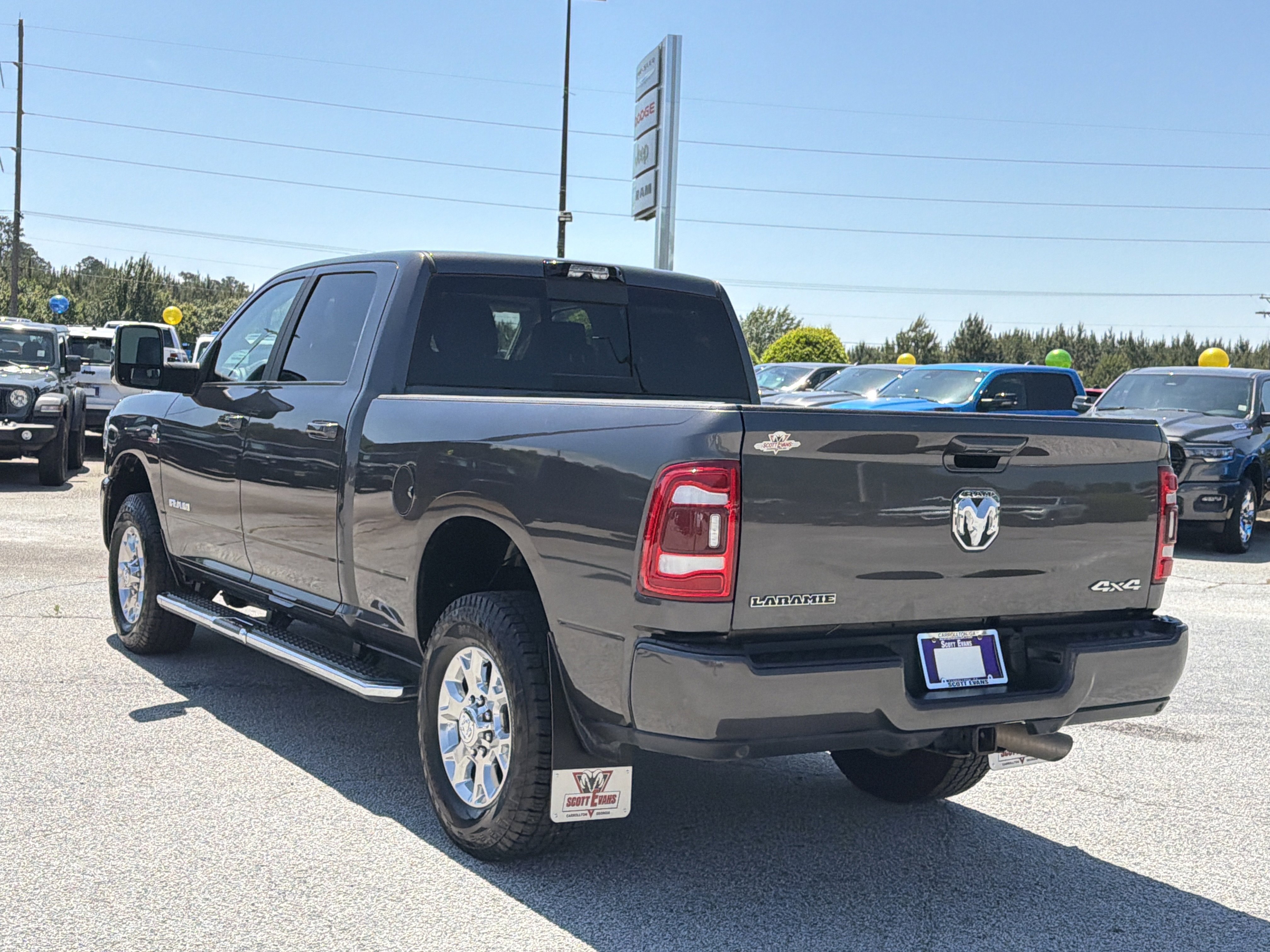 Used 2024 Granite Crystal Metallic Clearcoat Ram Laramie image 6