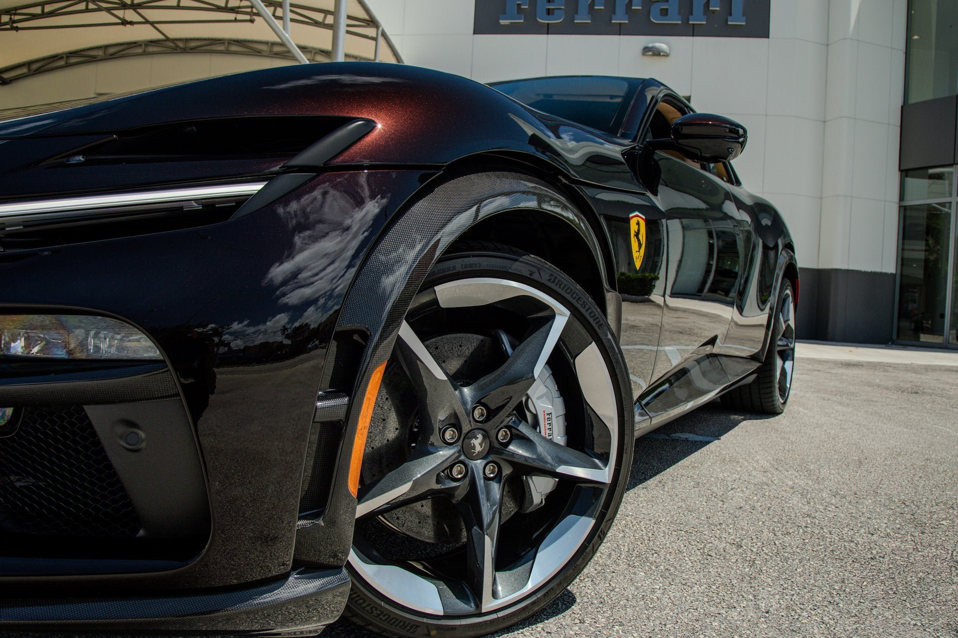 Certified Used 2025 Nero Purosangue Ferrari  image 58