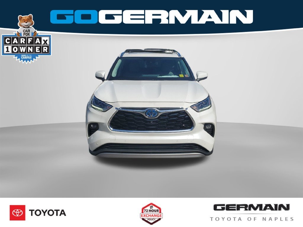 Certified Used 2021 White Toyota Platinum image 3