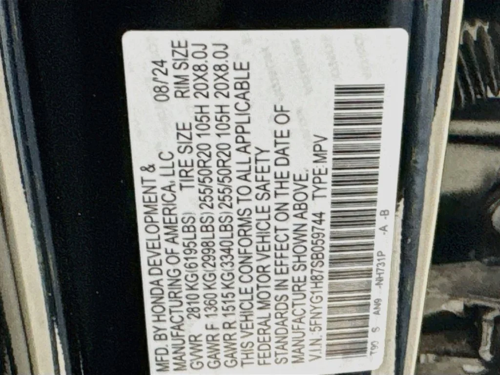 Certified Used 2025 Crystal Black Pearl Honda Elite image 46