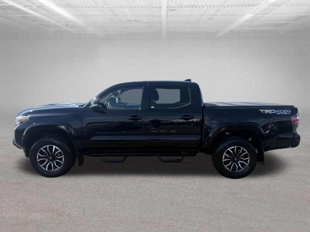 Certified Used 2021 Midnight Black Metallic Toyota TRD Sport image 12