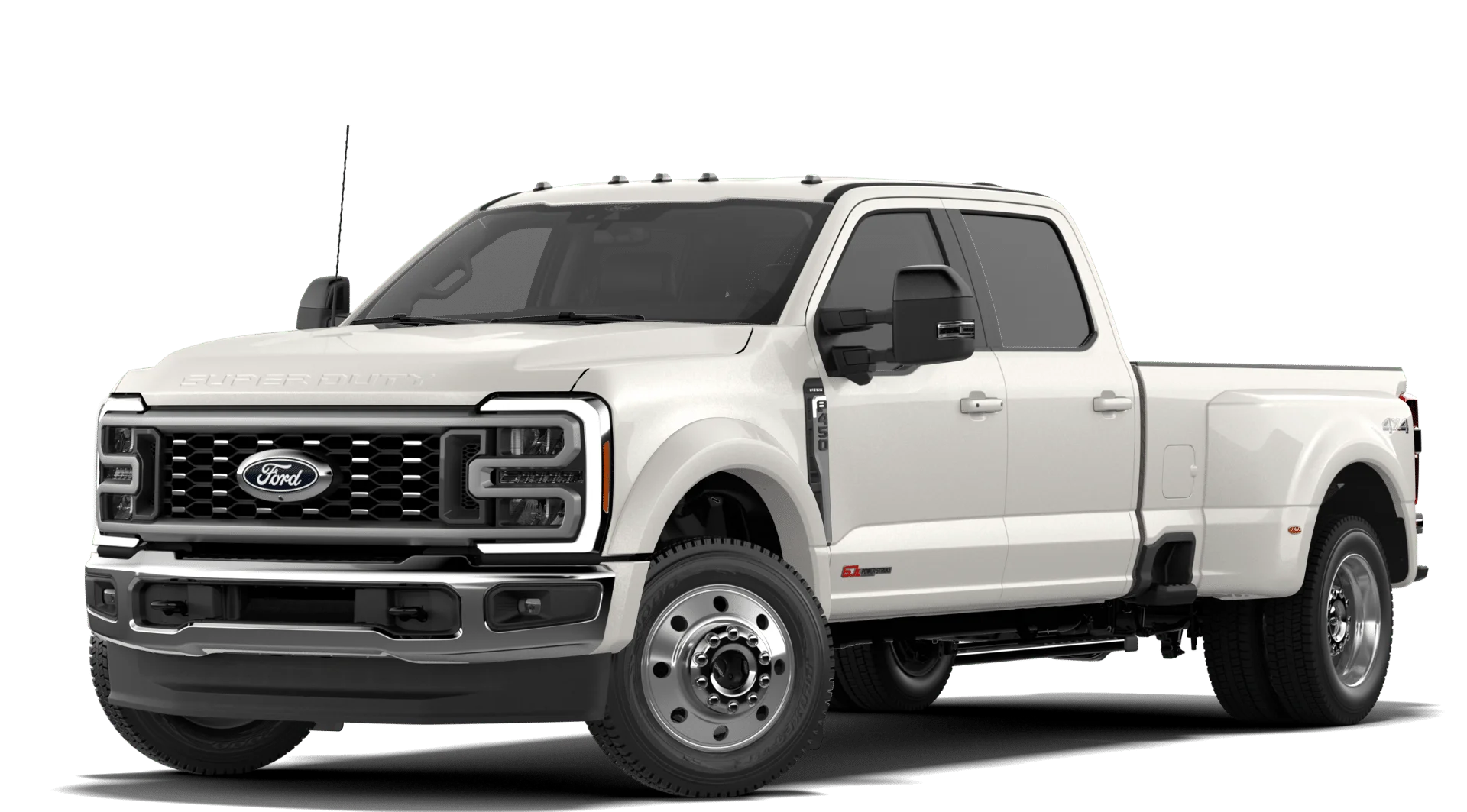 New 2027 Star White Metallic Tri-Coat Ford Lariat image 1