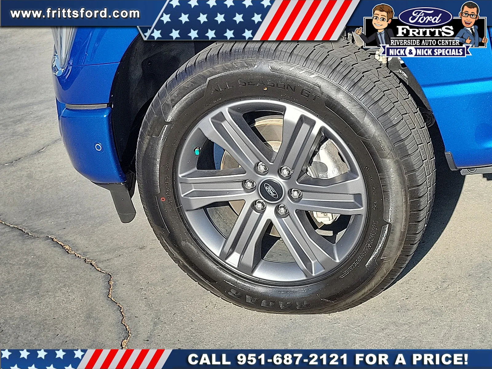Certified Used 2023 Blue Metallic Ford LARIAT image 20