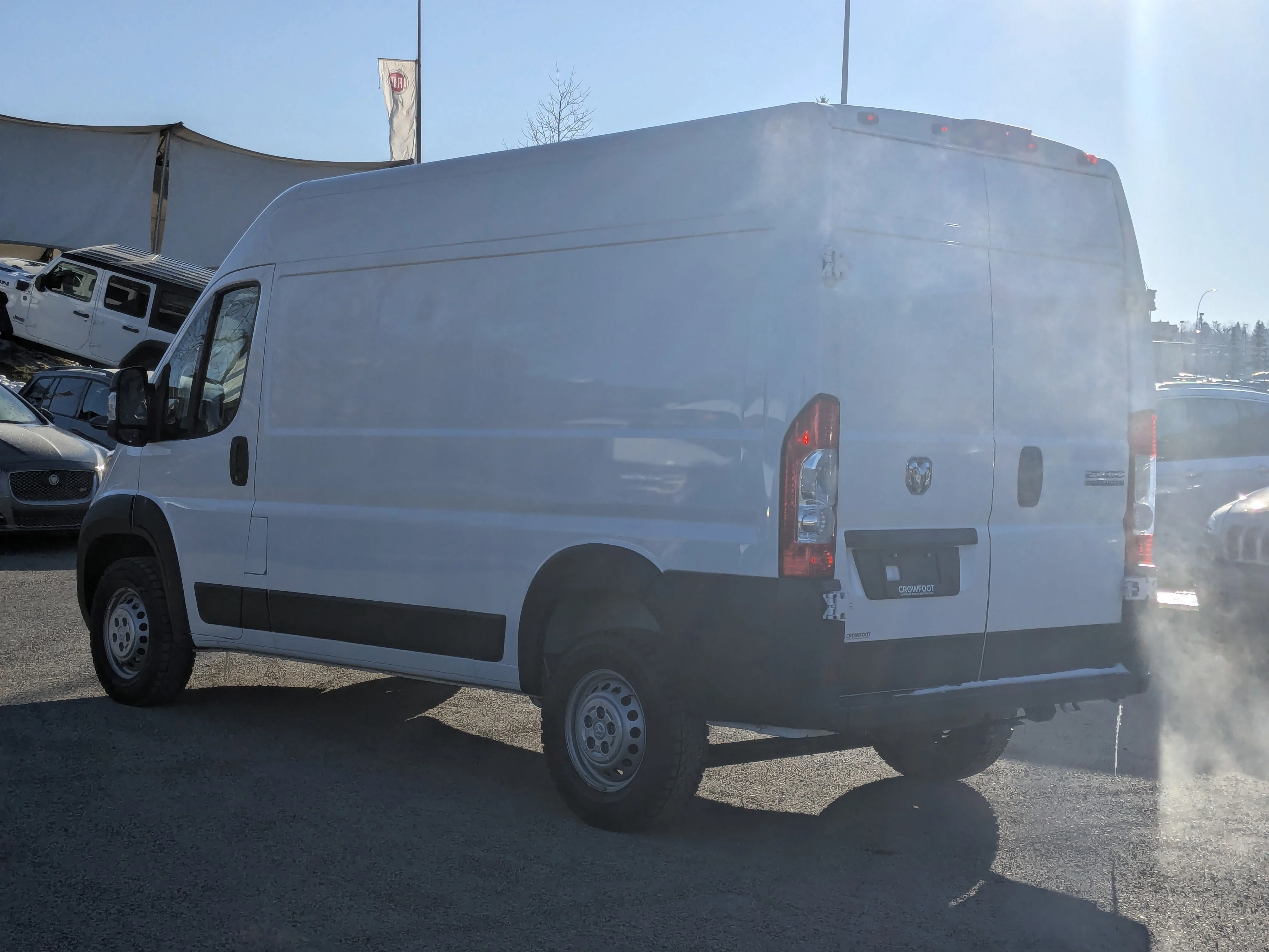 Used 2025 White RAM Tradesman - - Pkg 22B - Convenience Grp - Mopar Cargo Mat - Wall Paneling & More image 6