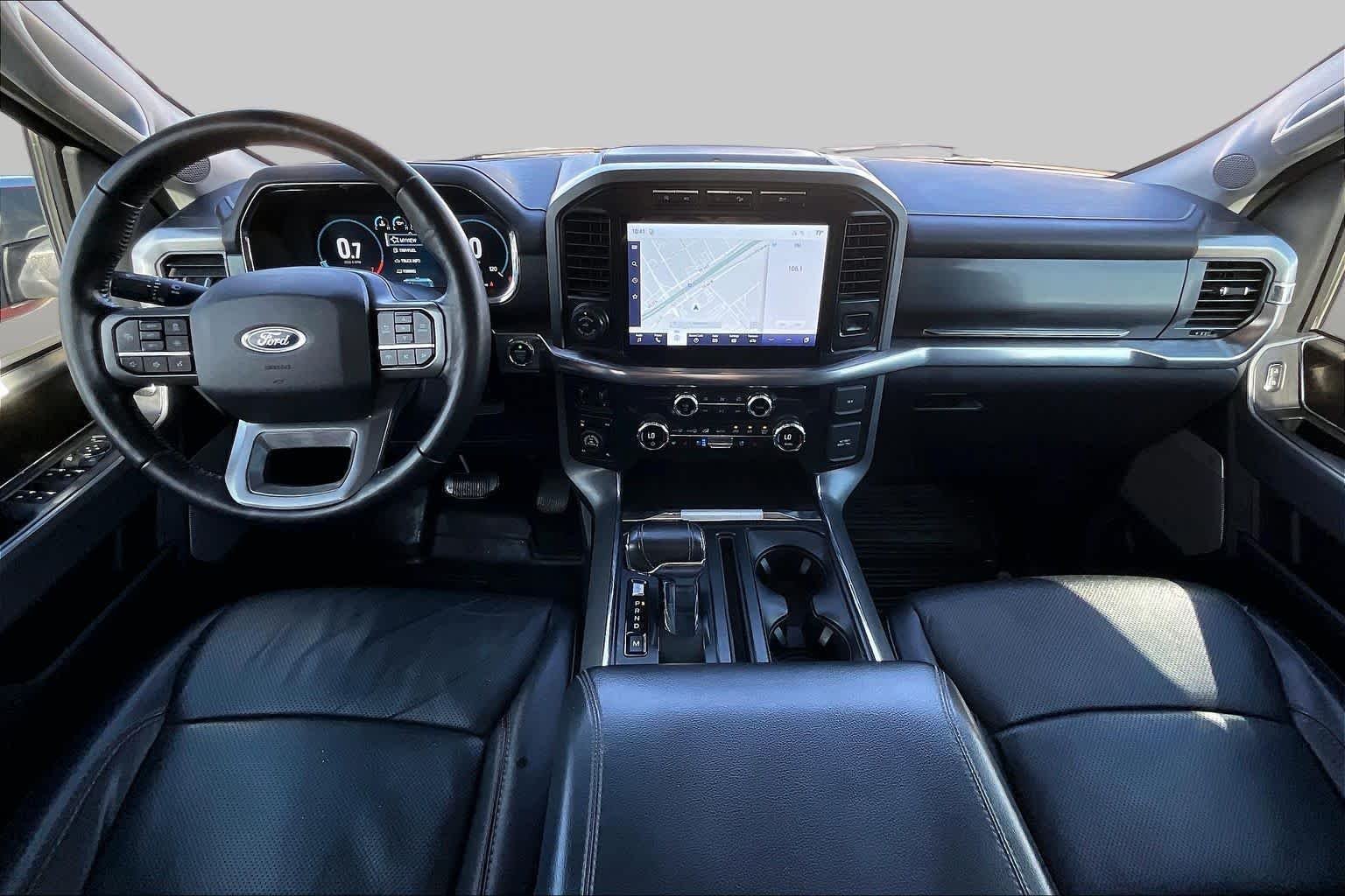 Used 2021 Rapid Red Metallic Tinted Clearcoat Ford LARIAT image 15
