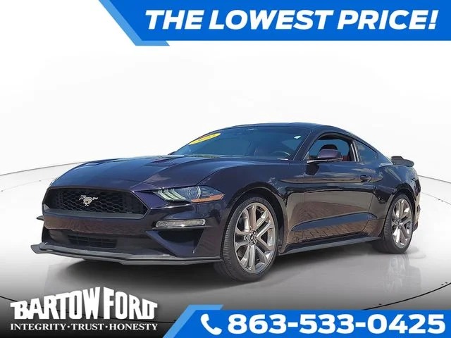Used 2022 Purple Ford EcoBoost Premium image 1