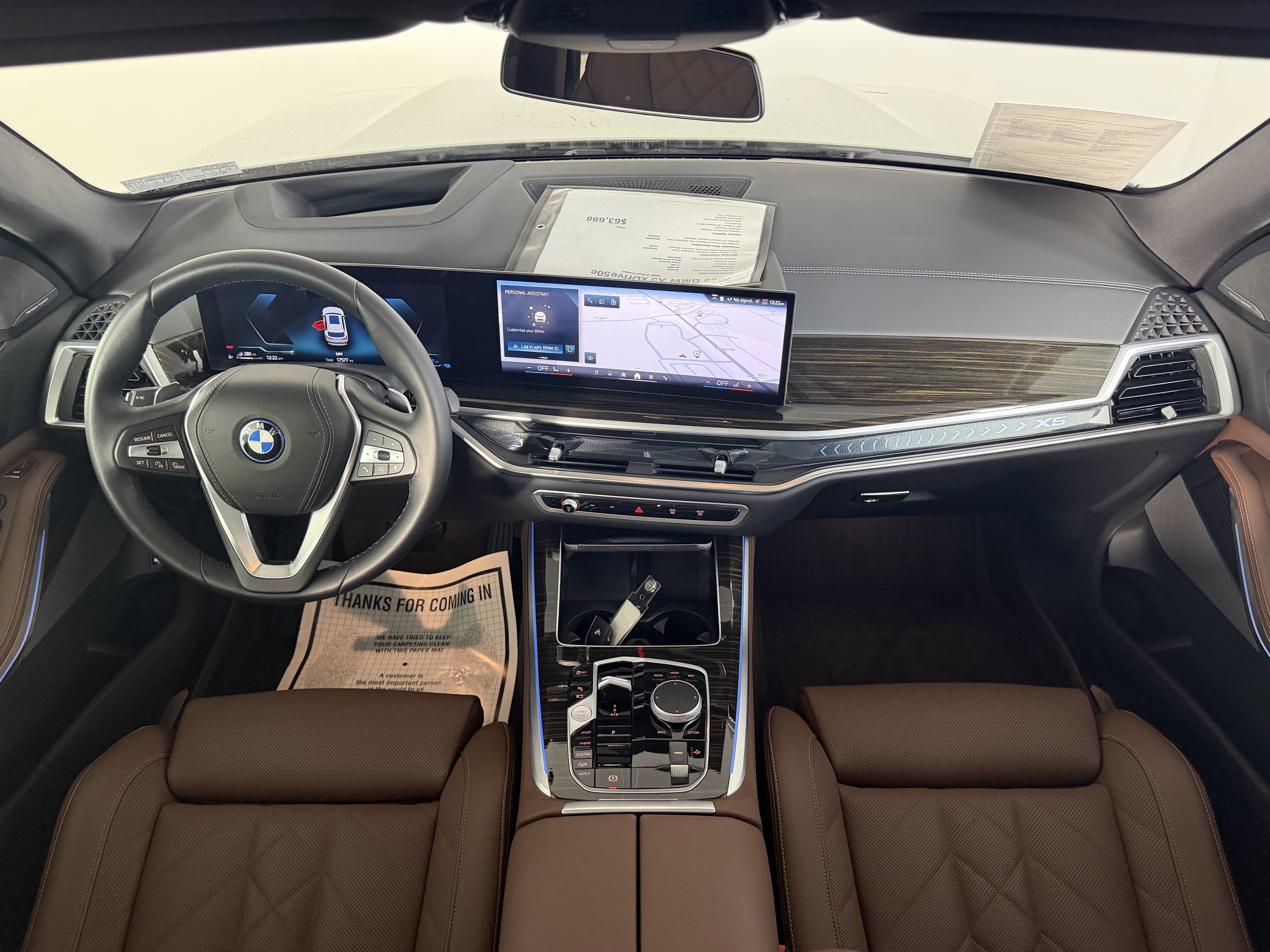 Used 2025 MINERAL WHITE MET BMW xDrive50e image 19