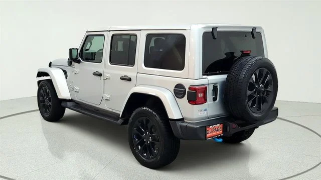 Used 2023 Silver Jeep Sahara 4xe image 9