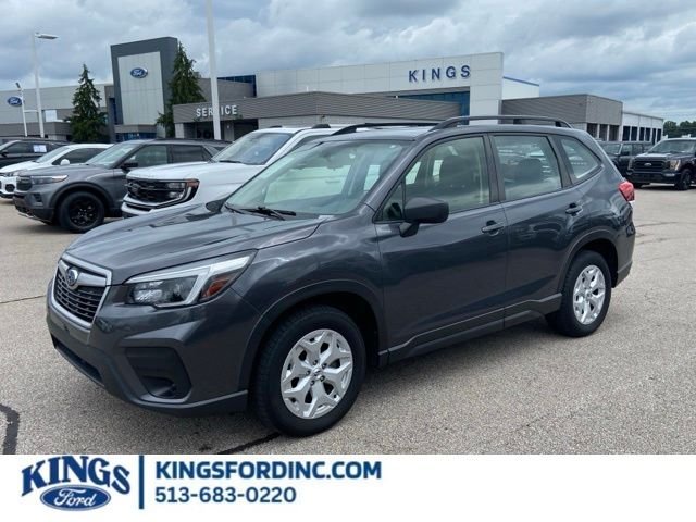 Certified Used 2021 Magnetite Gray Metallic Subaru Base image 1