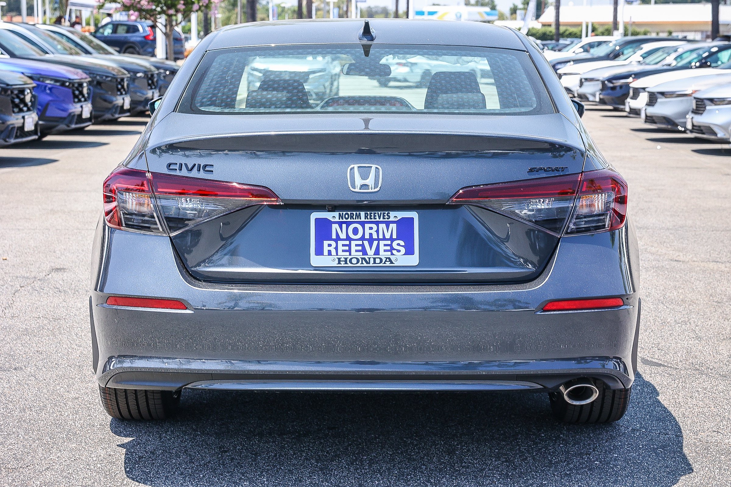 New 2026 Meteorite Gray Metallic Honda Sport CVT image 5