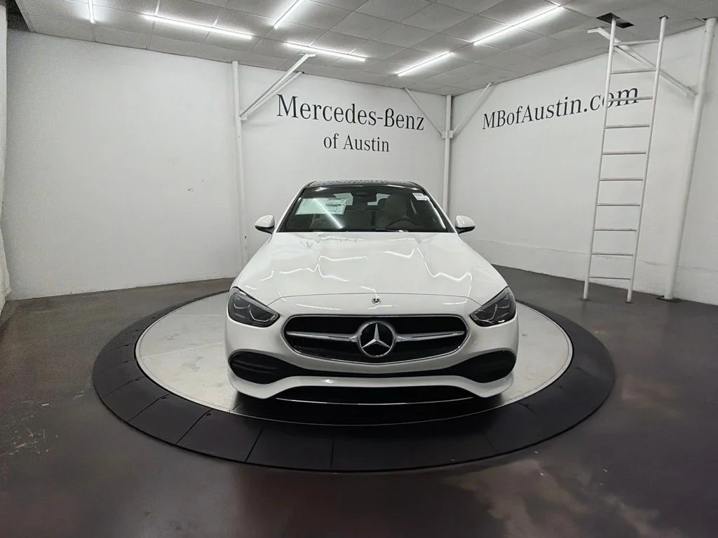New 2026 White Mercedes-Benz C 300 image 2