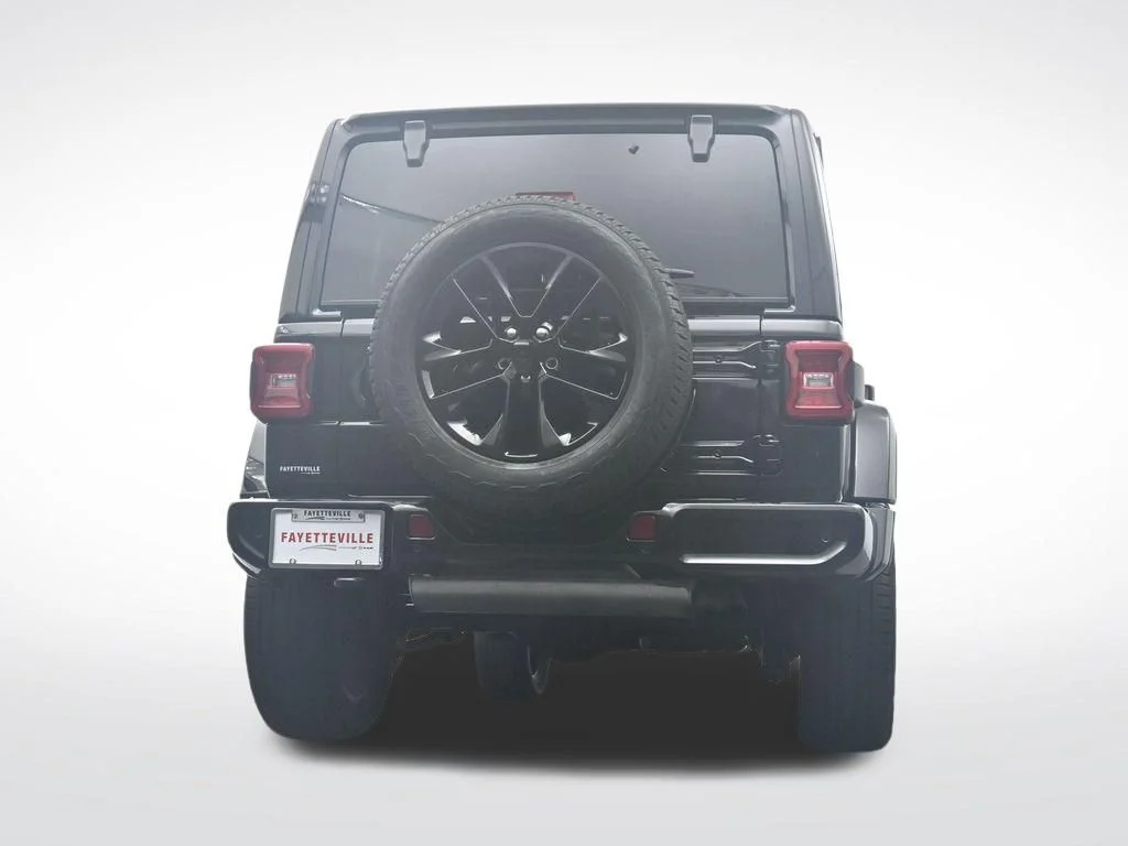 Used 2021 Black Jeep Unlimited Sahara High Altitude image 35