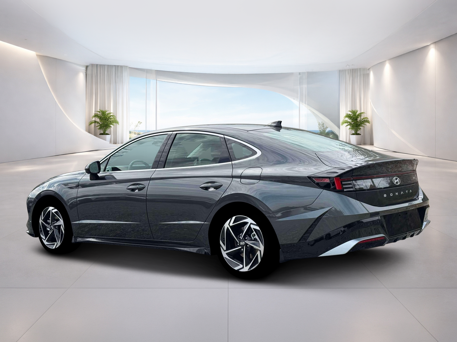 New 2026 Gray Hyundai SEL Sport image 4