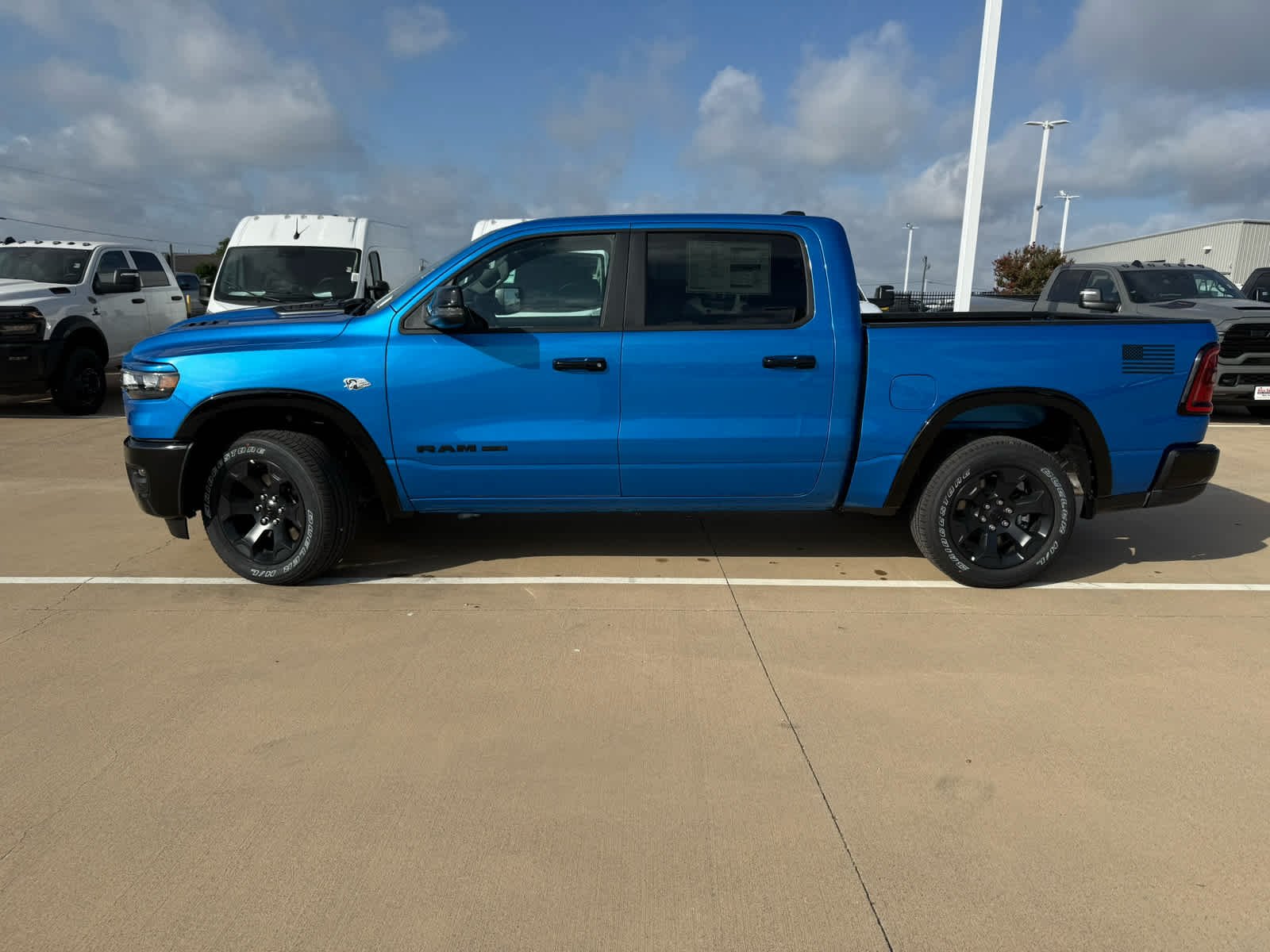New 2026 Hydro Blue Pearlcoat Ram Lone Star image 10