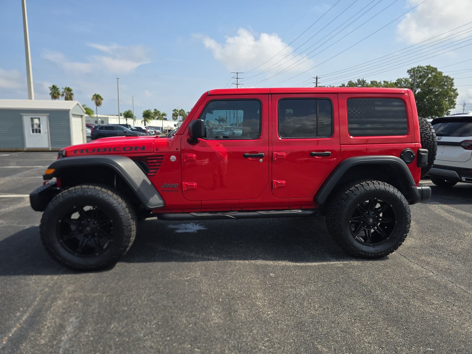 Used 2018 Red Jeep Unlimited Rubicon image 6