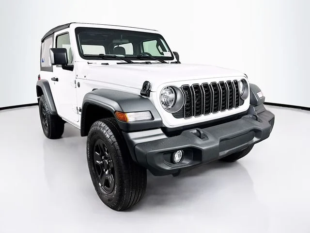 New 2026 Bright White Clear-Coat Exterior Paint Jeep Sport image 1