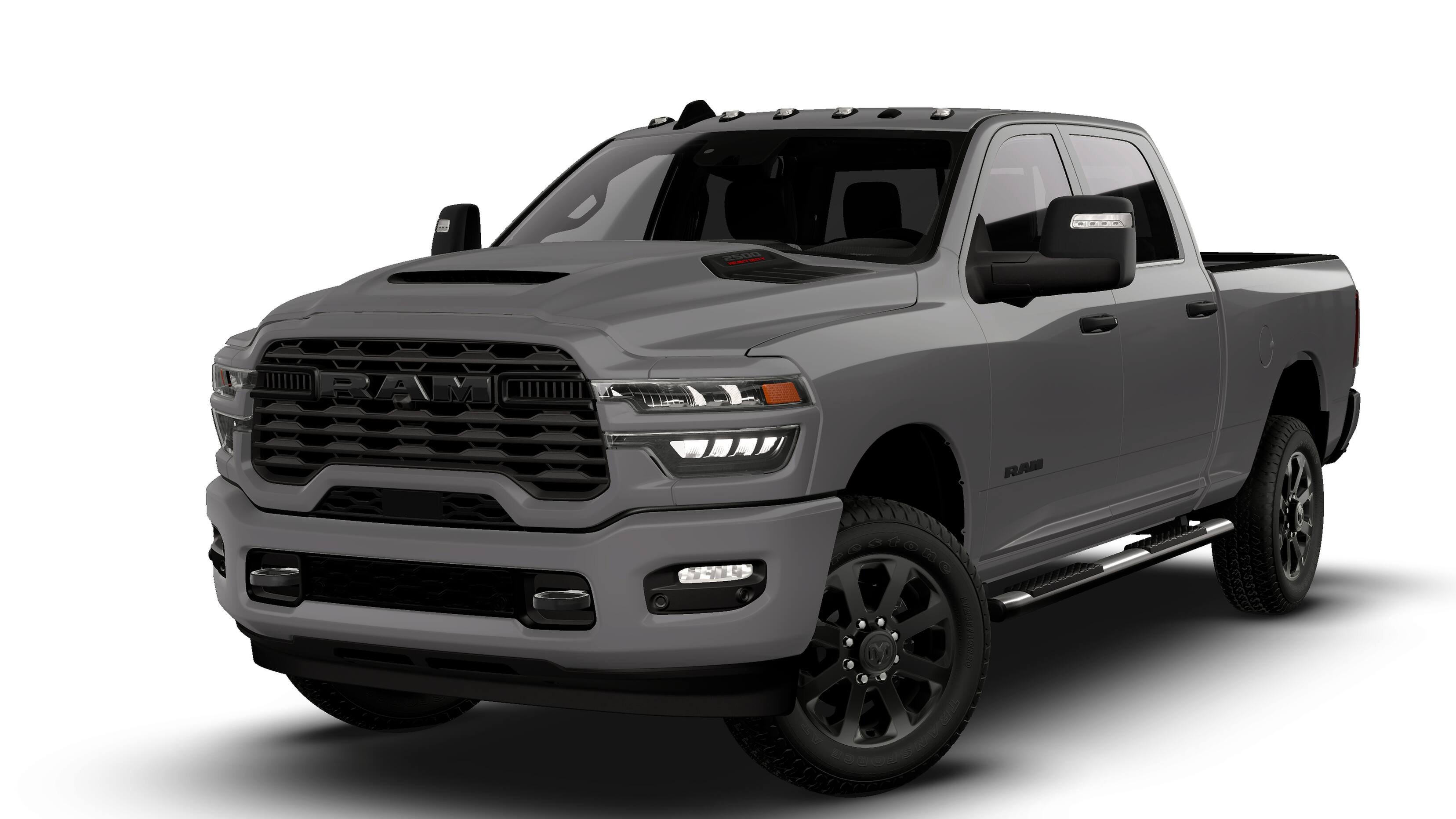 New 2027 Ceramic Gray Clear-Coat Exterior Paint RAM Black Express image 13