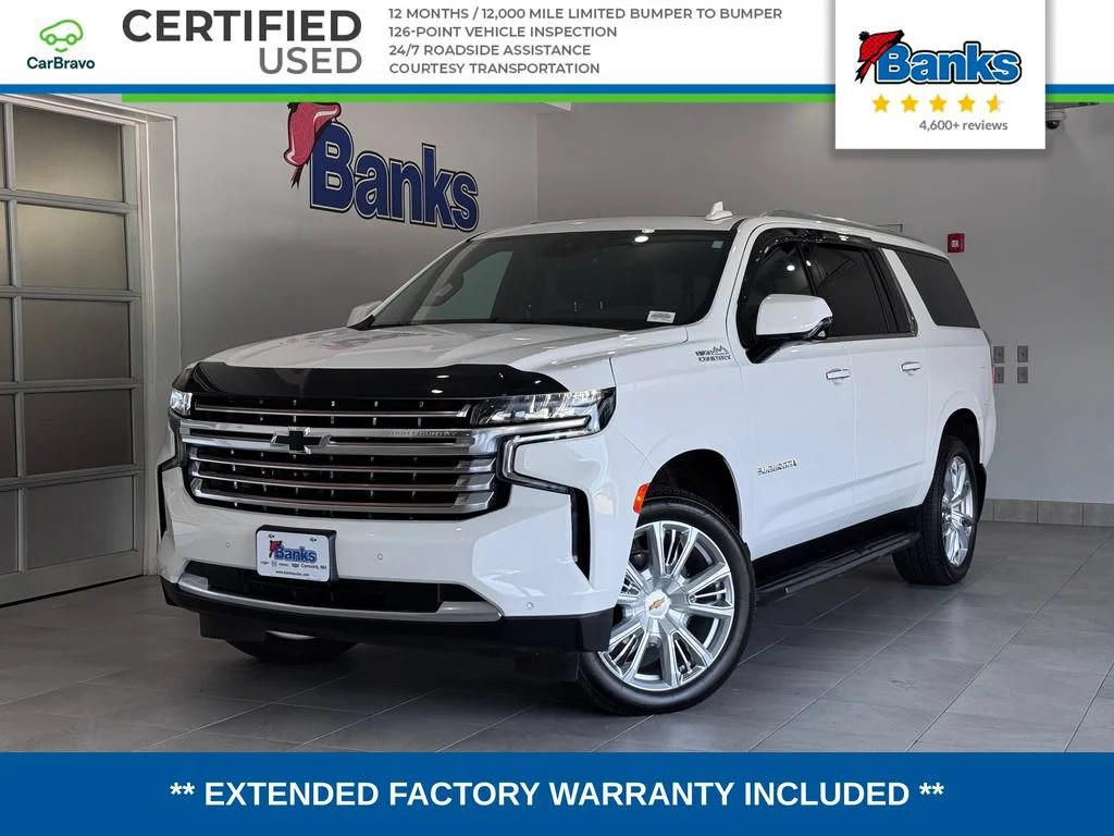 Used 2024 Summit White Chevrolet High Country image 1