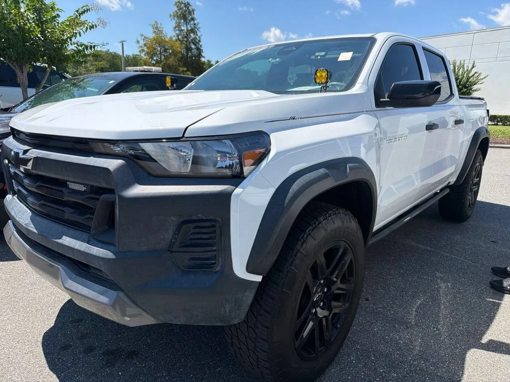 Used 2024 Summit White Chevrolet Trail Boss image 1