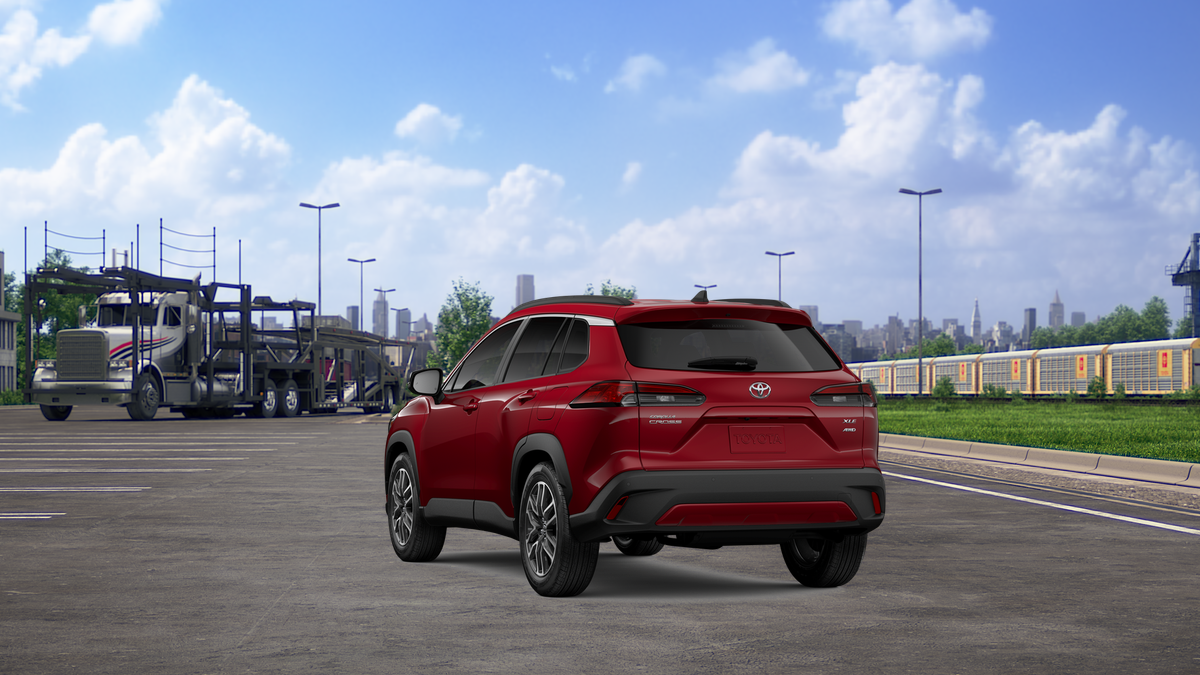 New 2026 Soul Red Crystal Toyota XLE image 7
