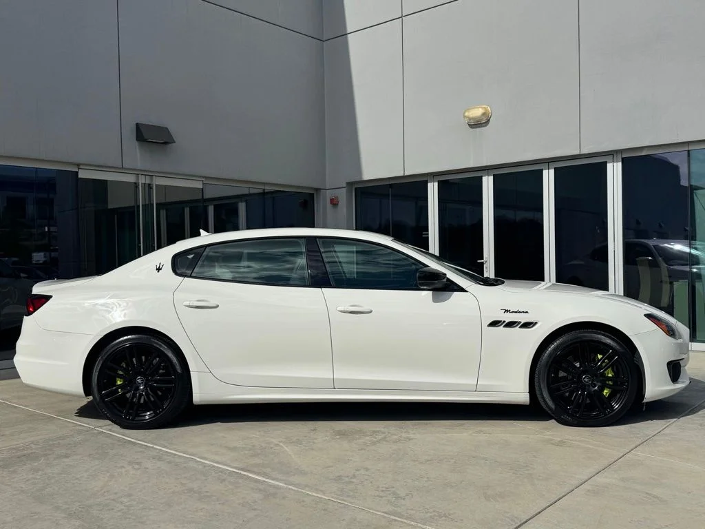 Certified Used 2022 Bianco Maserati Modena image 9