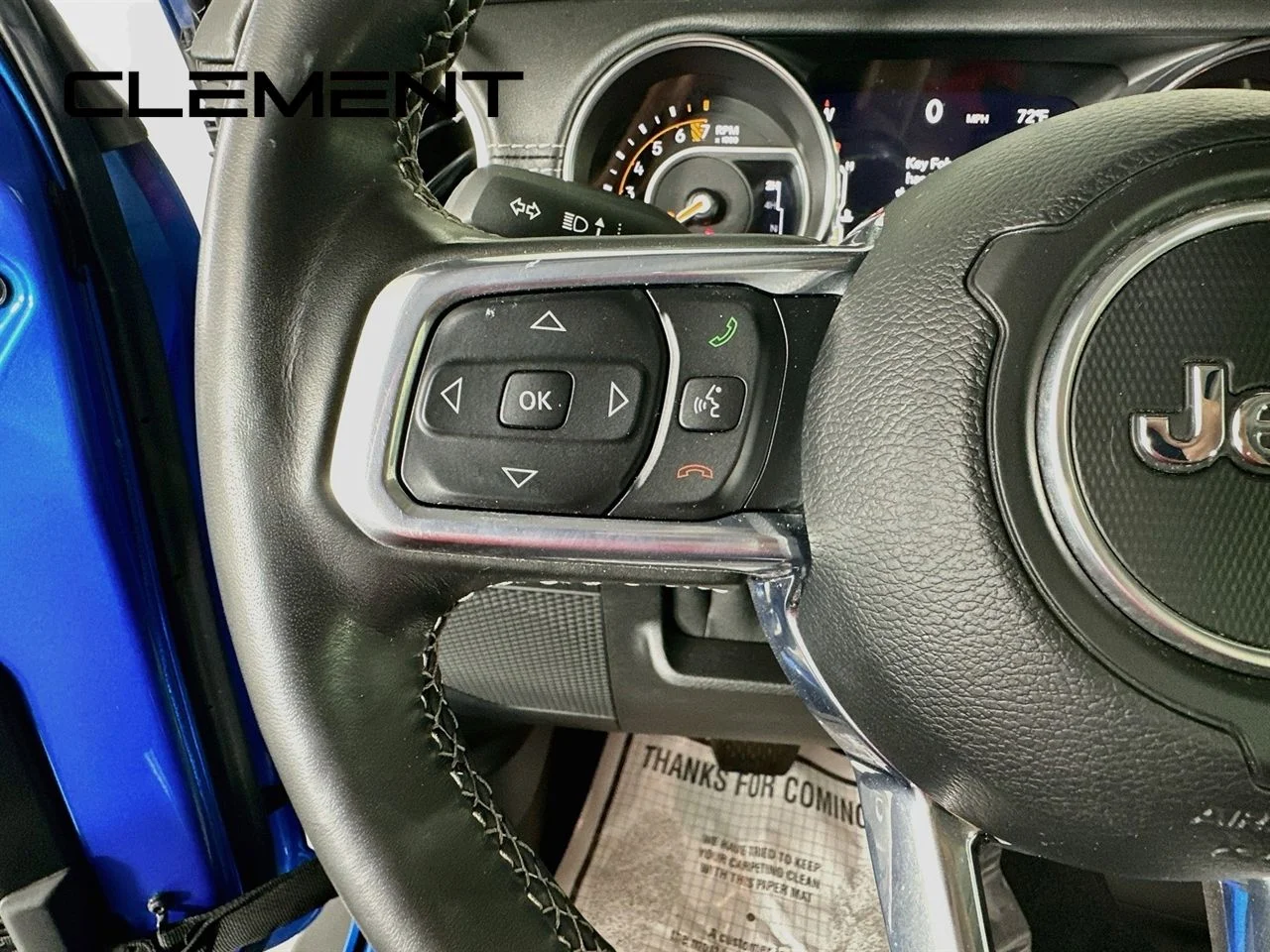 Used 2021 Hydro Blue Pearlcoat Jeep Overland image 11