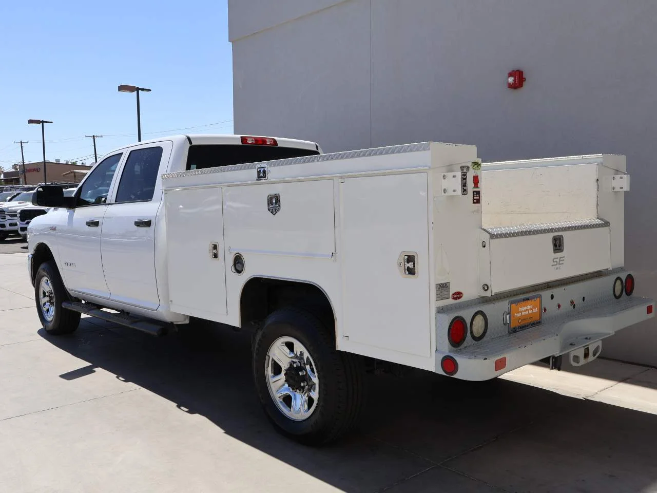 Used 2022 Bright White Clear Coat Ram Tradesman Crew Cab image 3