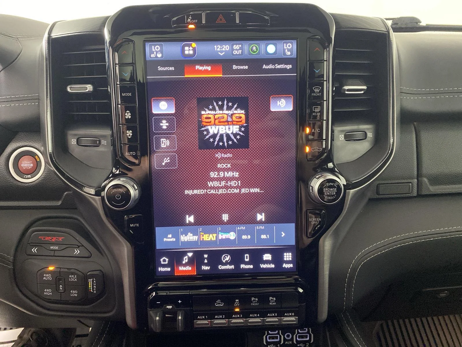 Used 2023 Diamond Black Crystal Pearlcoat Ram TRX image 26