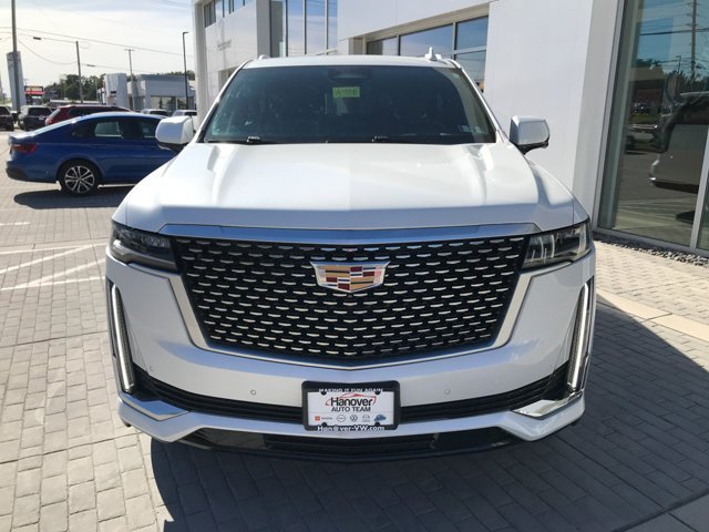 Used 2023 Crystal White Tricoat Cadillac 4WD Premium Luxury image 3