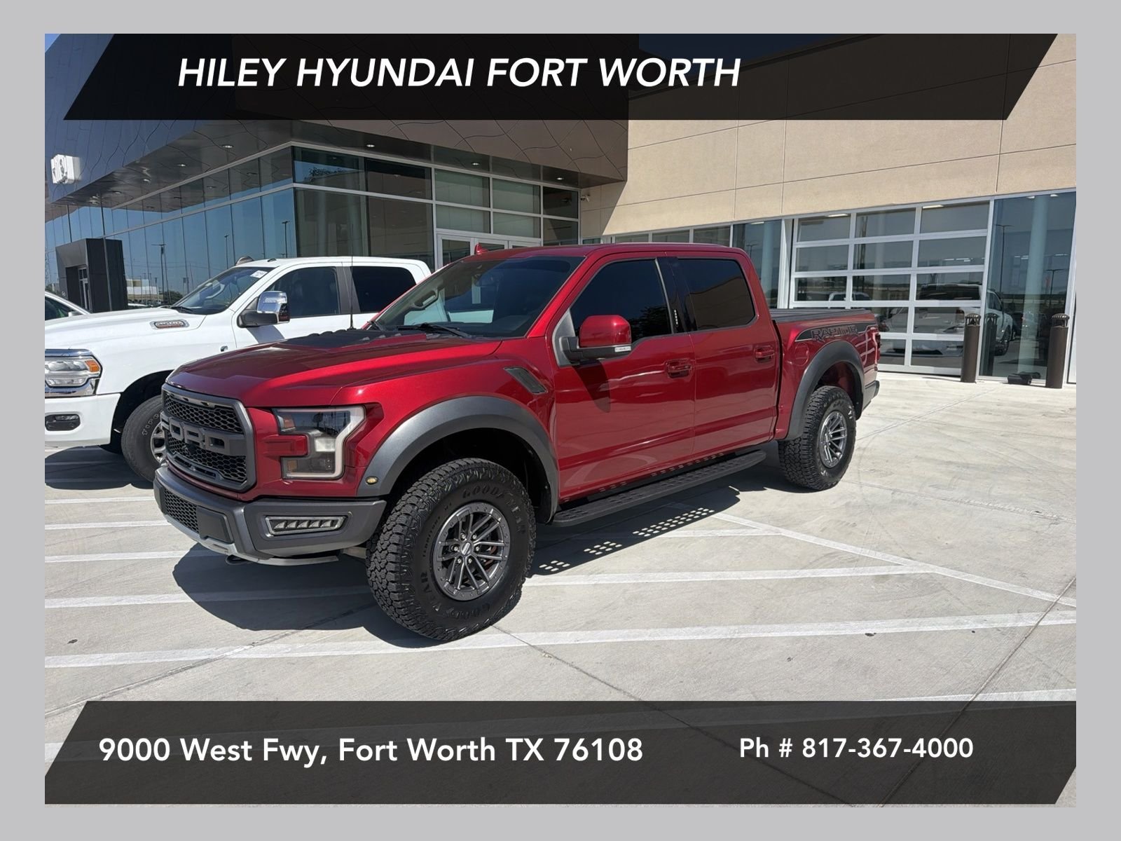 Used 2019 Ruby Red Metallic Tinted Clearcoat Ford Raptor image 1