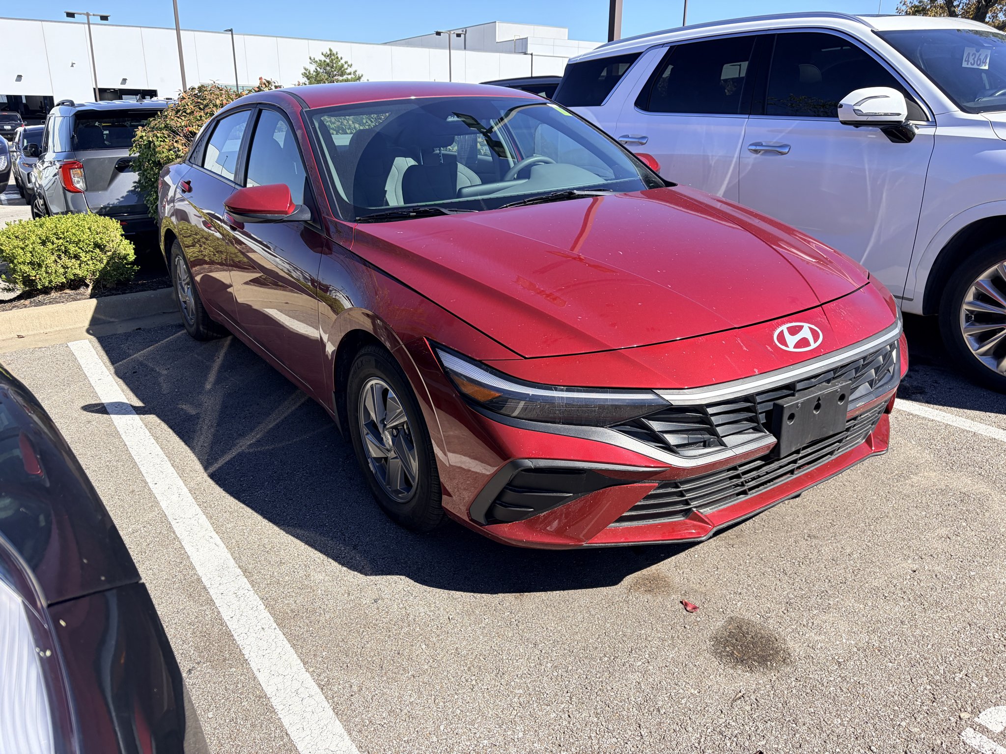 Certified Used 2024 Ultimate Red Hyundai SE image 3