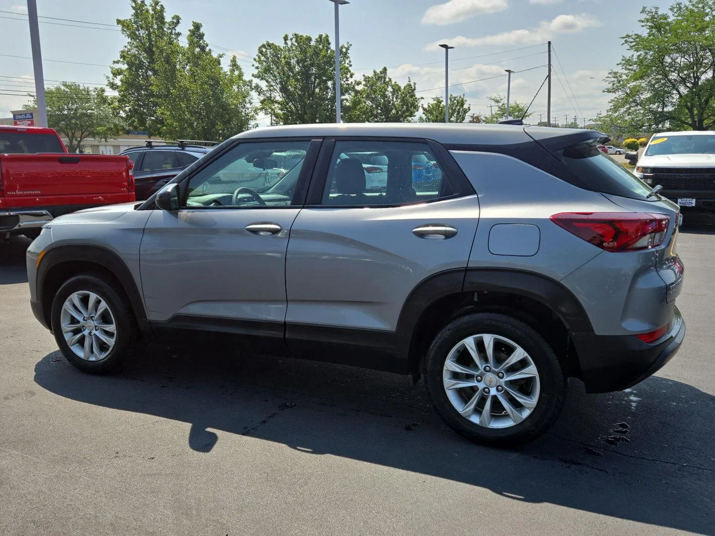 Used 2023 Sterling Gray Metallic Chevrolet LS image 3