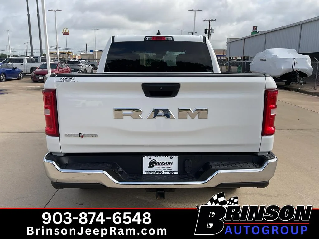 Used 2025 Bright White Clearcoat Ram Lone Star image 6