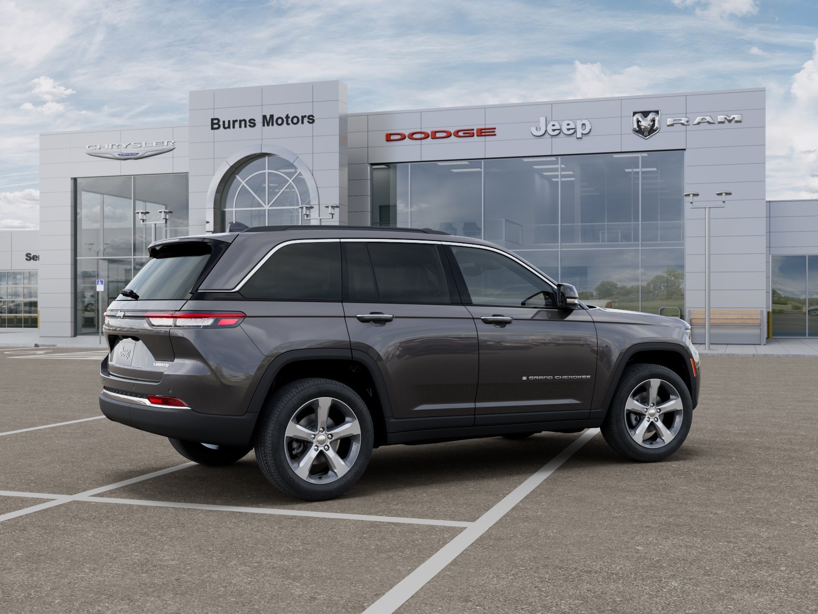New 2026 Baltic Gray Metallic Clear-Coat Exterior Paint Jeep Limited image 30