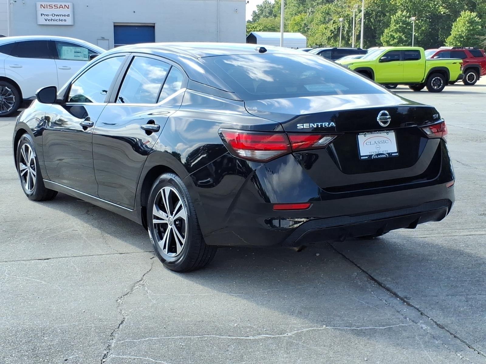 Used 2021 Super Black Nissan SV image 9