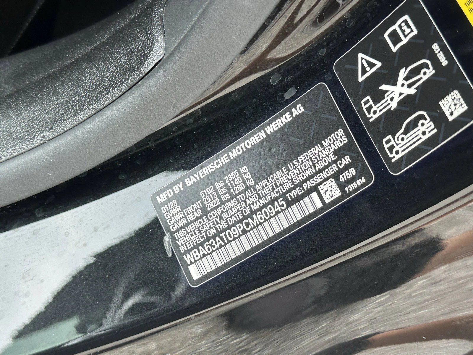 Certified Used 2023 Black Sapphire Metallic BMW M440i xDrive image 37