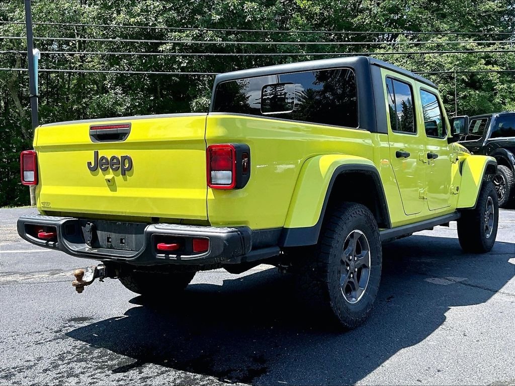 Used 2023 Yellow Jeep Rubicon image 4
