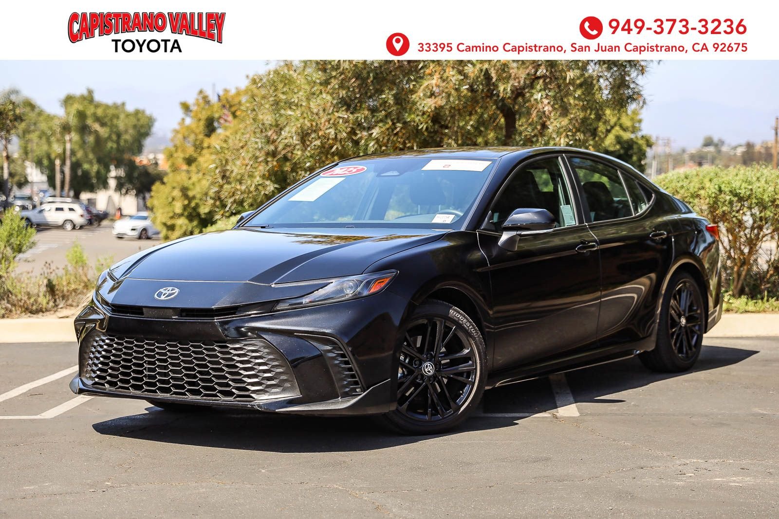 Certified Used 2025 ATTITUDE BLACK MC. Toyota SE image 1