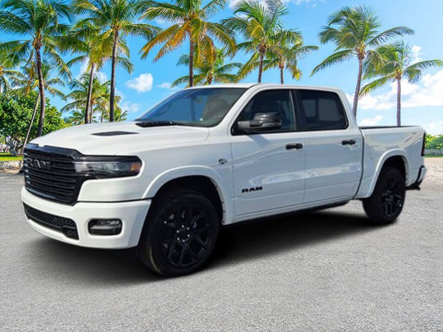 New 2026 Bright White Clear-Coat Exterior Paint RAM Laramie image 3