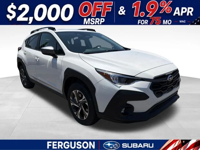 New 2026 CRYSTAL WHITE PEARL Subaru Premium image 1