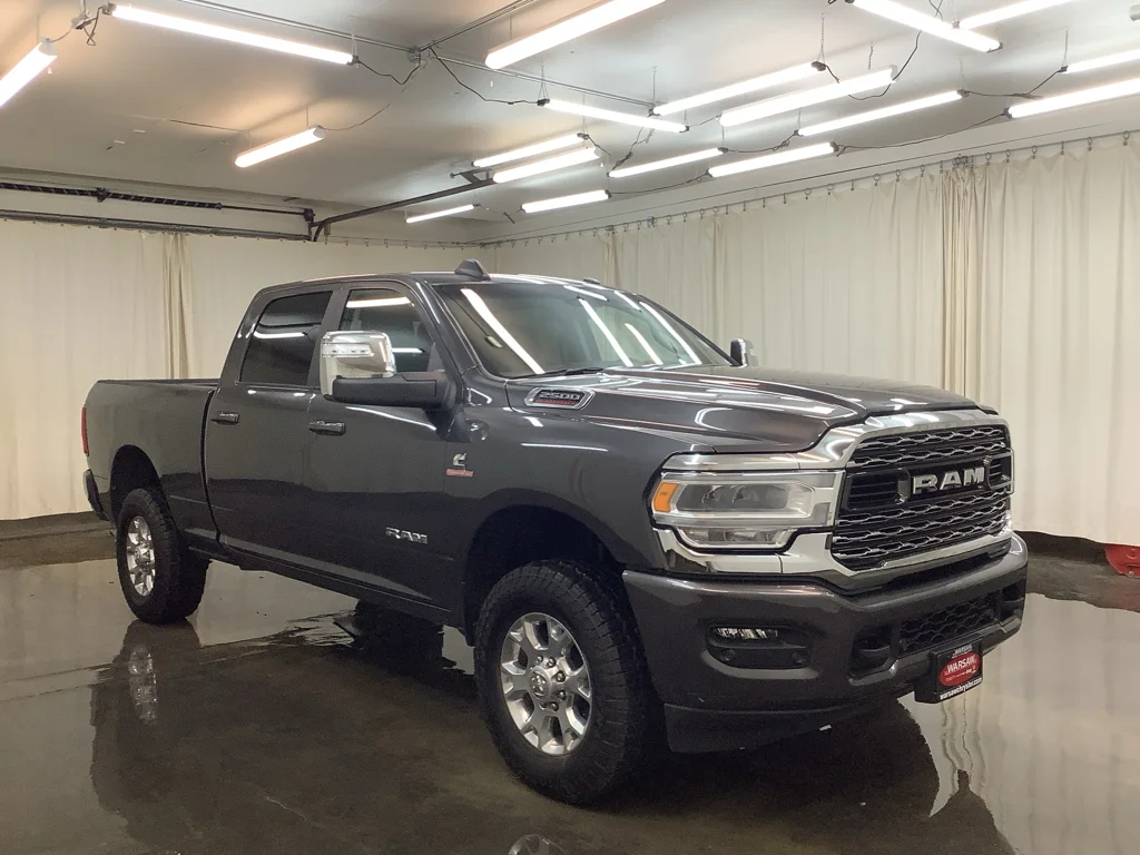 Used 2024 Granite Crystal Metallic Clearcoat Ram Laramie image 4