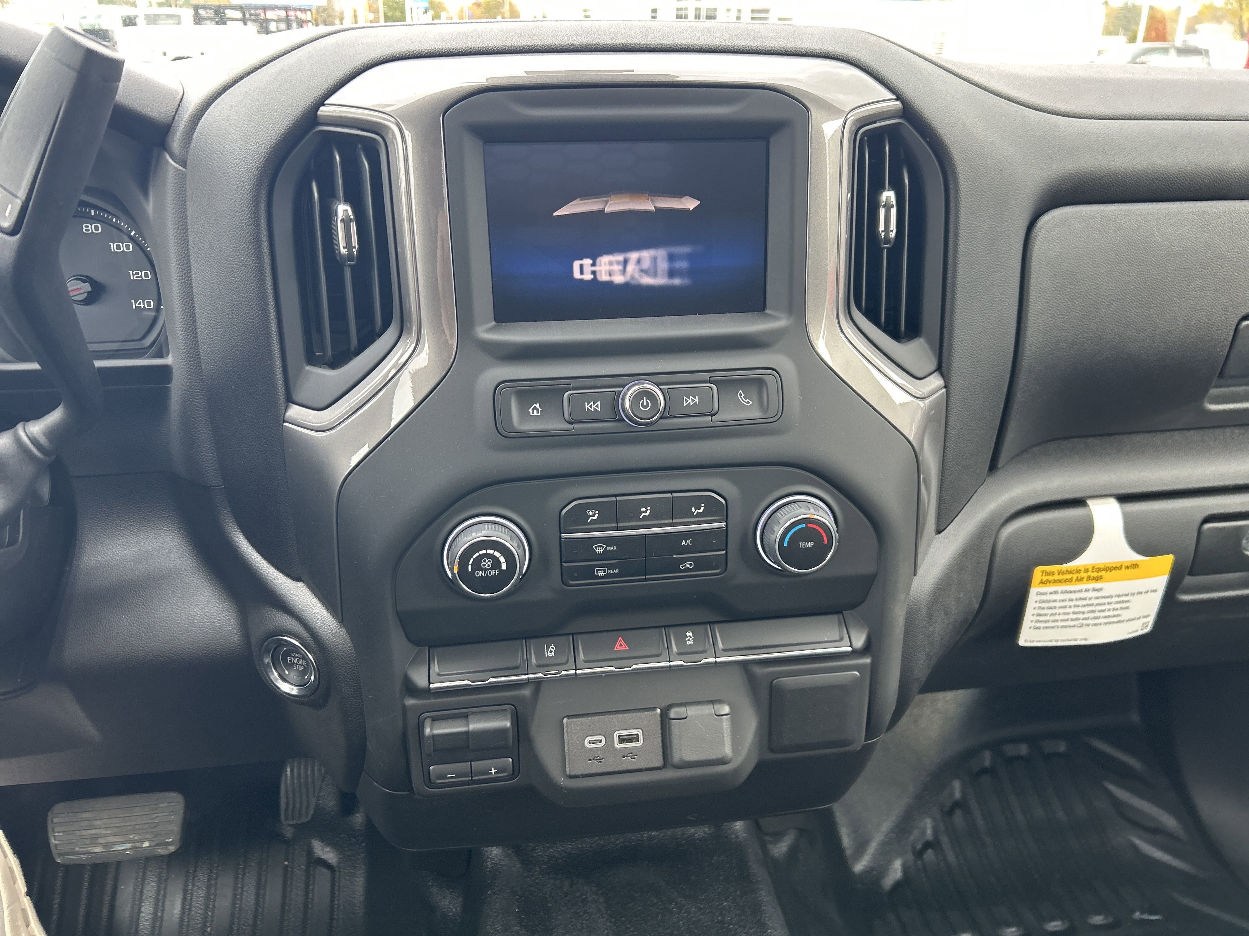 New 2025 Summit White Chevrolet Work Truck image 10