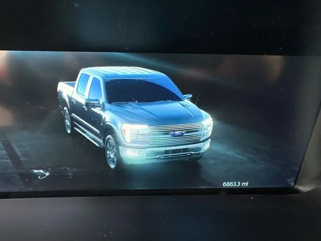 Used 2024 Red Metallic Ford Platinum image 9